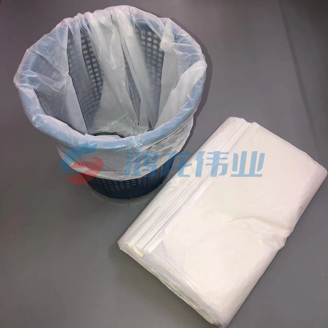 小白垃圾袋  规格：45厘米*50厘米  单位：个