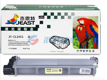 杰思特LT2451粉盒JT-CL2451适用联想LJ2405D LJ2455D LJ2605D LJ2655DN M7455DNF M7605D
