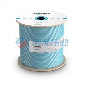 绿联 UGREEN NW124 六类双屏蔽千兆网线 70317 0.58mm纯铜线芯 CAT6类8芯双绞双屏蔽工程家装箱线 305米
