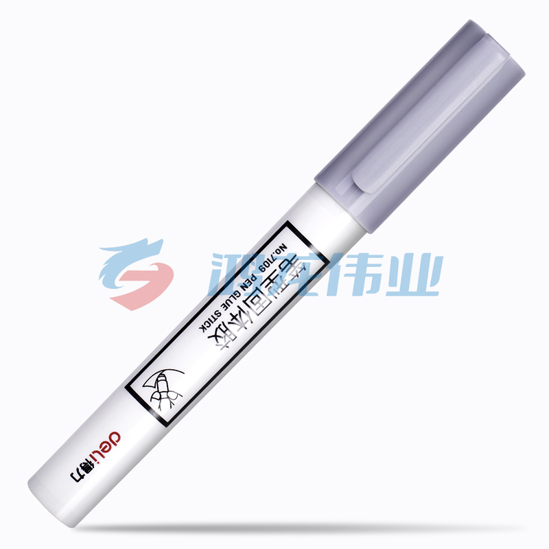 得力 7109 笔型固体胶(混)((1+1)支/卡)