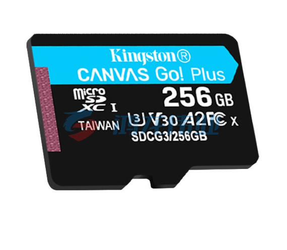 金士顿TF卡(Micro SD) 摄像头专用 高速存储内存卡 170M/S SDCG3/256GB