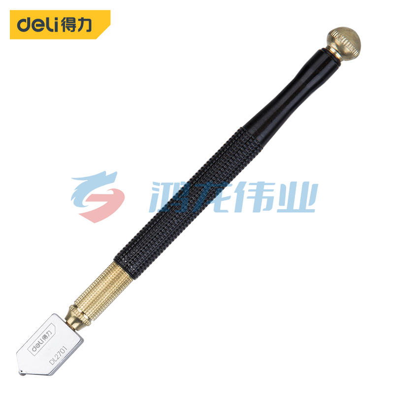 得力（deli）DL2701 金刚玻璃割刀玻璃划刀玻璃切割器