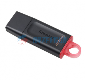 金士顿（Kingston）256GB USB3.2 Gen 1 U盘 DTX 时尚设计 轻巧便携 