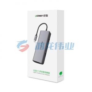 绿联CM256 Type-C 多功能转换器 深空灰 60557