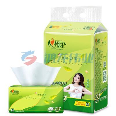 心相印DT32150 抽纸 茶语丝享系列3层150抽