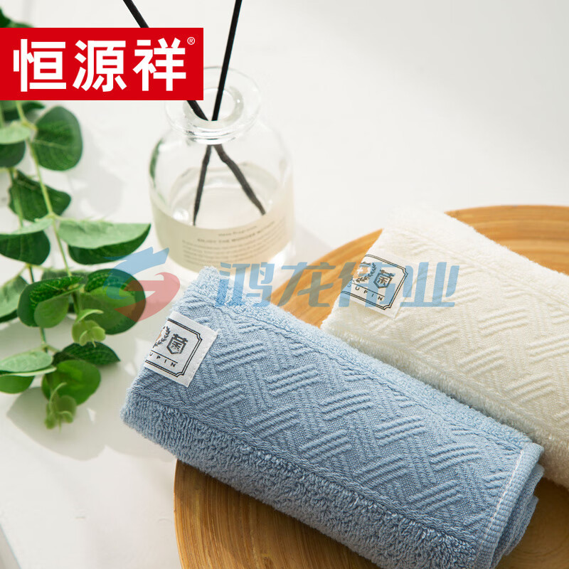恒源祥  礼业TMG1008  中国风抑菌毛巾-单条装