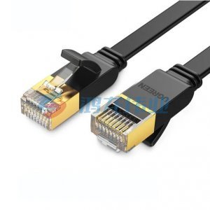 绿联 UGREEN NW106 七类网线 CAT7类八芯双绞纯铜镀金万兆屏蔽跳线 网络连接线 1.5米