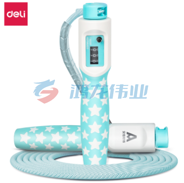 安格耐特F4007星星款机械计数棉绳跳绳(混色)(根) 