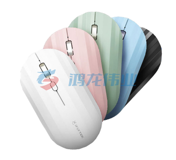 科大讯飞无线蓝牙鼠标M110 办公鼠标 无线外设 轻薄便携 多彩小巧 轻音按键 智能语音输入打字翻译 石墨黑