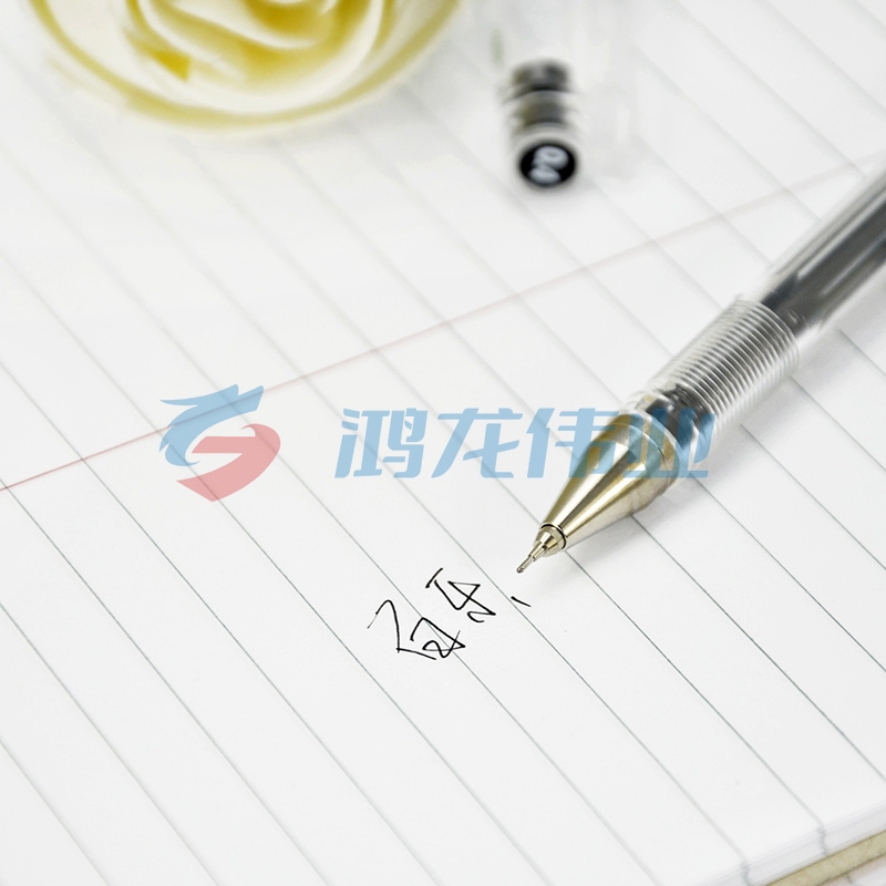 日本百乐（PILOT）针管式超细钢珠中性笔啫喱笔 黑色 0.4mm 12支装 BLLH-20C4-B HI-TEC-C