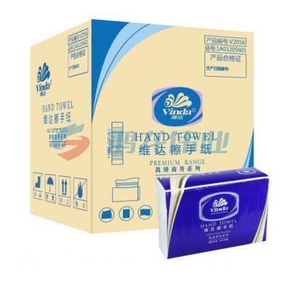 维达（VINDA）V2056商务擦手纸200张20包纸巾（20包/箱）