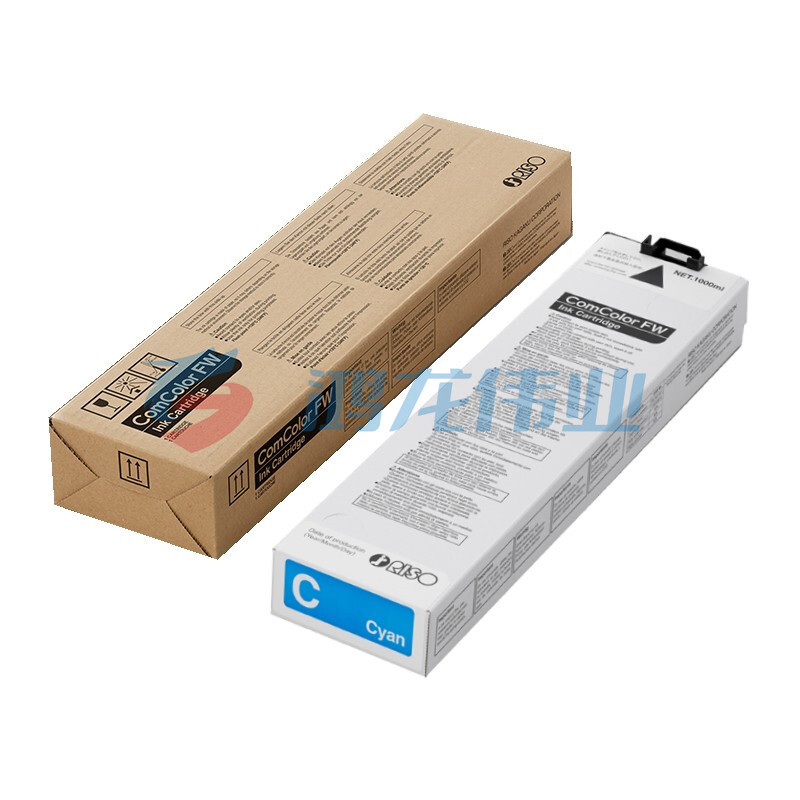 理想（RISO）闪彩印王青油墨II(S-6702C) 适用于闪彩91/71/21系列机型 每盒一支