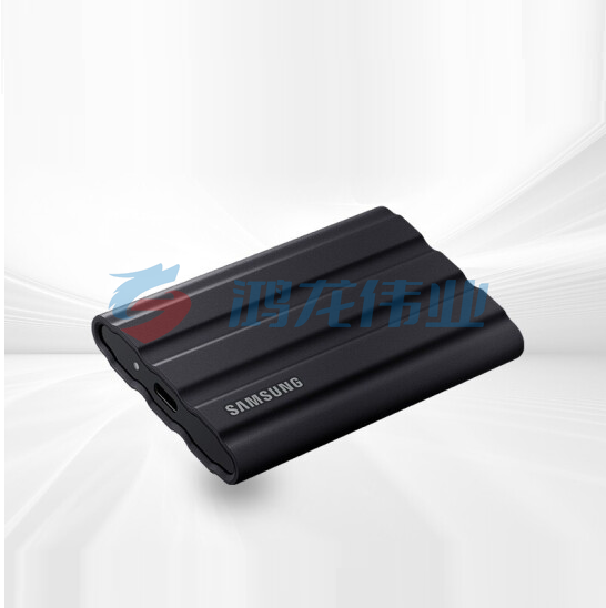三星 2TB Type-c USB 3.2 移动固态硬盘（PSSD）T7 Shield 暗夜黑