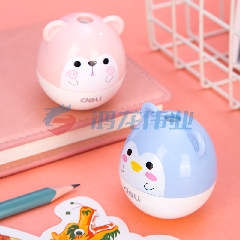 得力（deli）0522 削笔器 混色