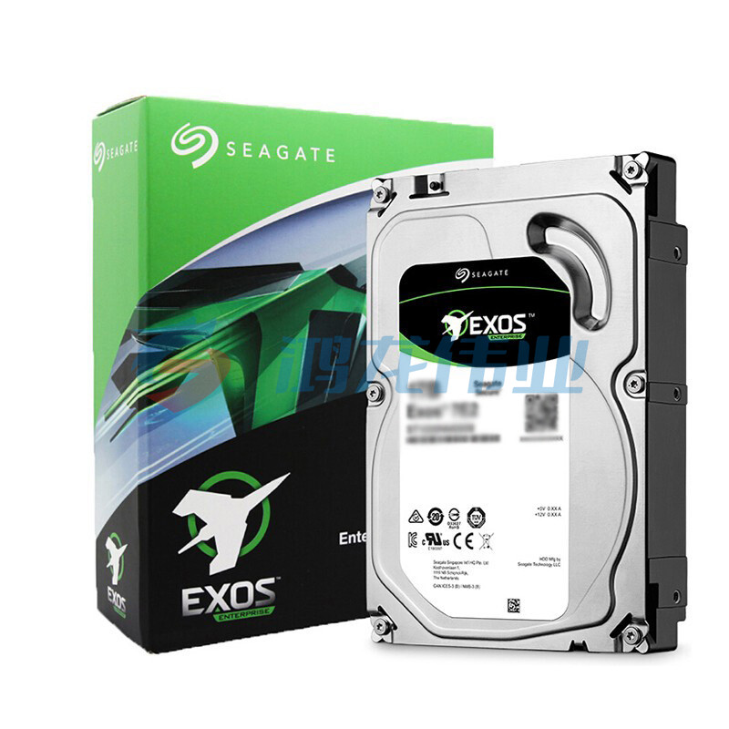 希捷(Seagate)企业级硬盘 8TB 256MB 7200转 PMR CMR SATA 银河Exos 7E8系列(ST8000NM000A)(ID230)