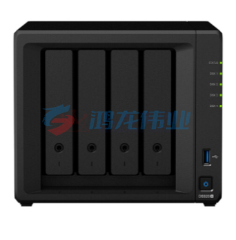群晖(Synology)DS920+移动存储备份 4盘位 NAS网络存储