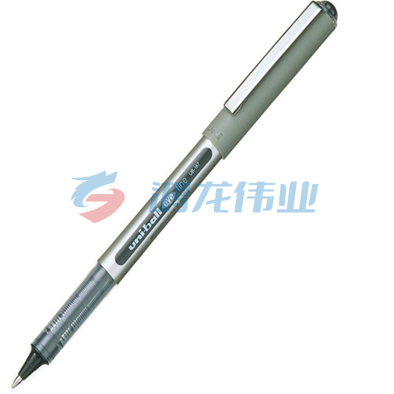 三菱UB-157 耐水性透视走珠笔 黑色 12支/盒