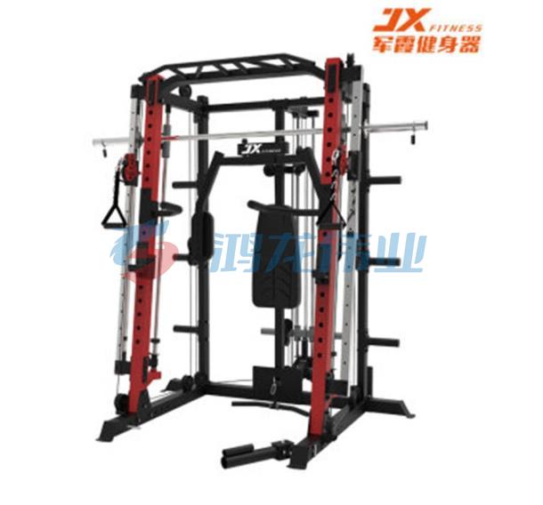 军霞 jx-SM3300 多功能史密斯龙门架多功能健身房专用深蹲杠铃卧推架【不含铃片】pcyg-2021090116789