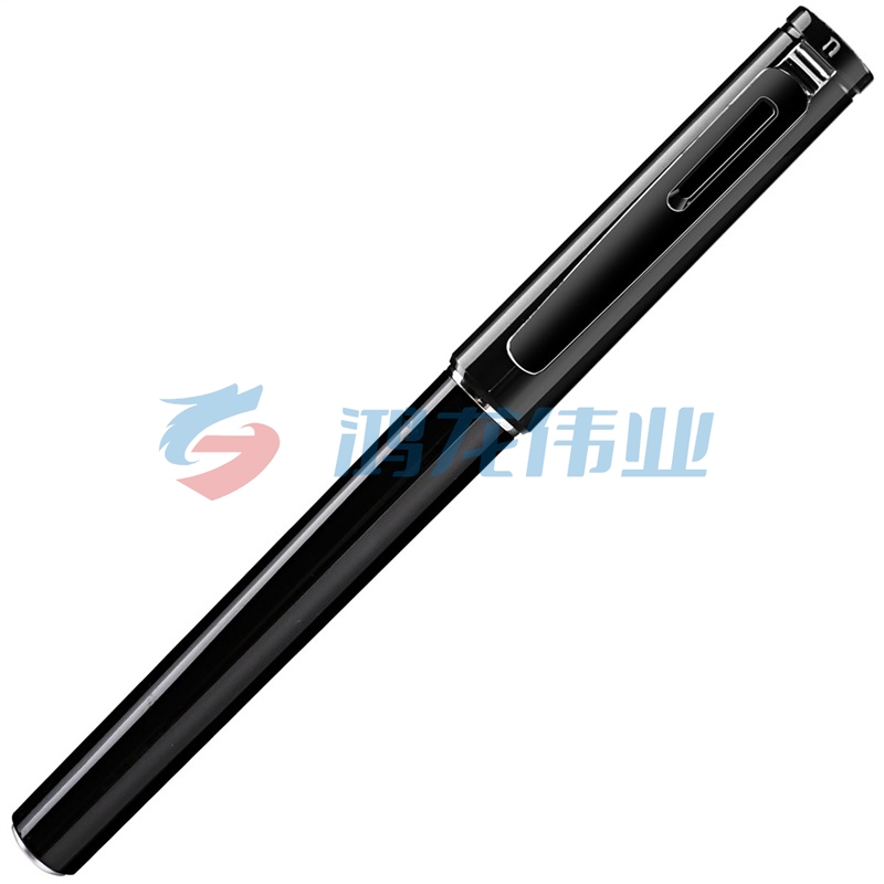 得力(deli)发现者宝珠笔会议签字中性笔 典雅黑