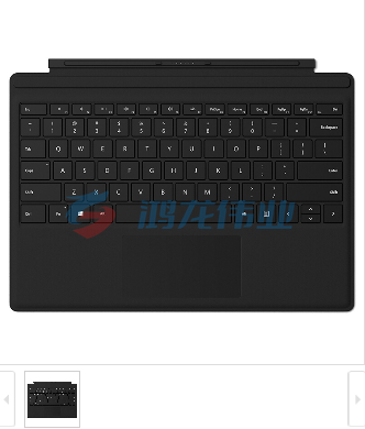 微软(Microsoft) Surface Pro 专业键盘盖 典雅黑