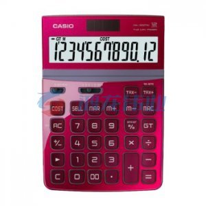 卡西欧 DW-200TW-RD 电子计算器 浓情红