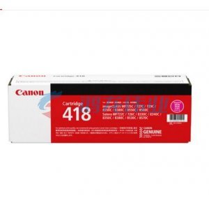 佳能 Canon CRG-418 M 红色硒鼓 (适用于iC MF8380Cdw/iC MF8350Cdn/iC MF8580Cdw/iC MF727Cdw)
