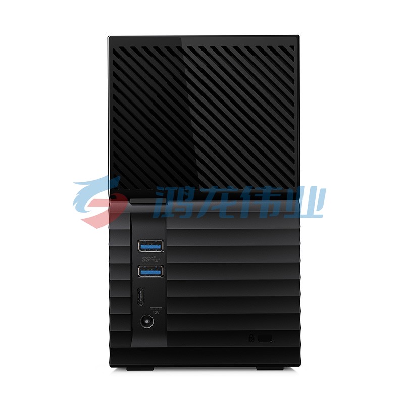 西部数据（WD）My Book3.5寸 移动硬盘 加密硬盘 BOOK Duo 16TB