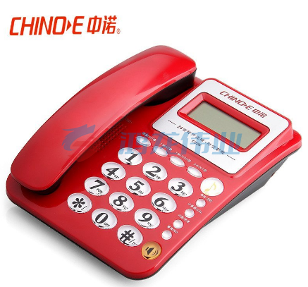 中诺 C228 电话机 红色pcyg-230725124755