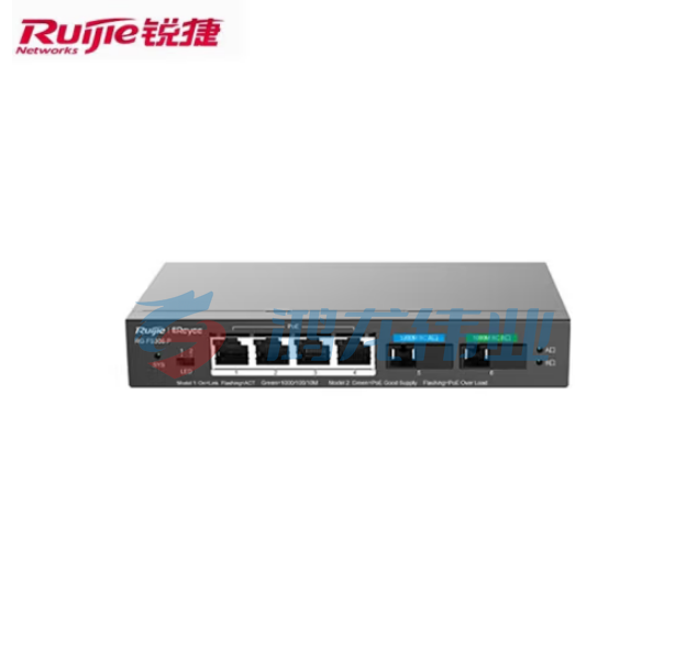 锐捷RG-FS306-P 光纤交换机 全千兆智能 摄像头POE接口 环网传输 pcyg-2022110438215