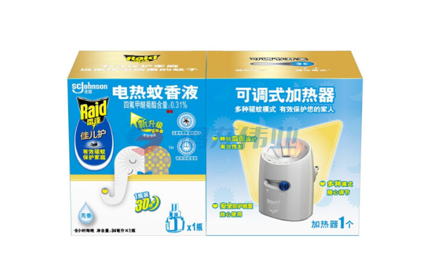 雷达(Raid)佳儿护电蚊香液 1瓶装 30晚+可调节加热器 无香型pcyg-230129150806