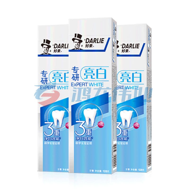 DARLIE 好来(原黑人)专研亮白牙膏120g*3 炫白牙齿 祛黄（组）pcyg-230809094130