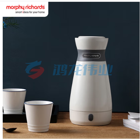 摩飞电器（Morphyrichards）电水壶 电热水壶 旅行便携式烧水壶 316不锈钢保温 电热水杯加热 MR6080  pcyg-230726140109