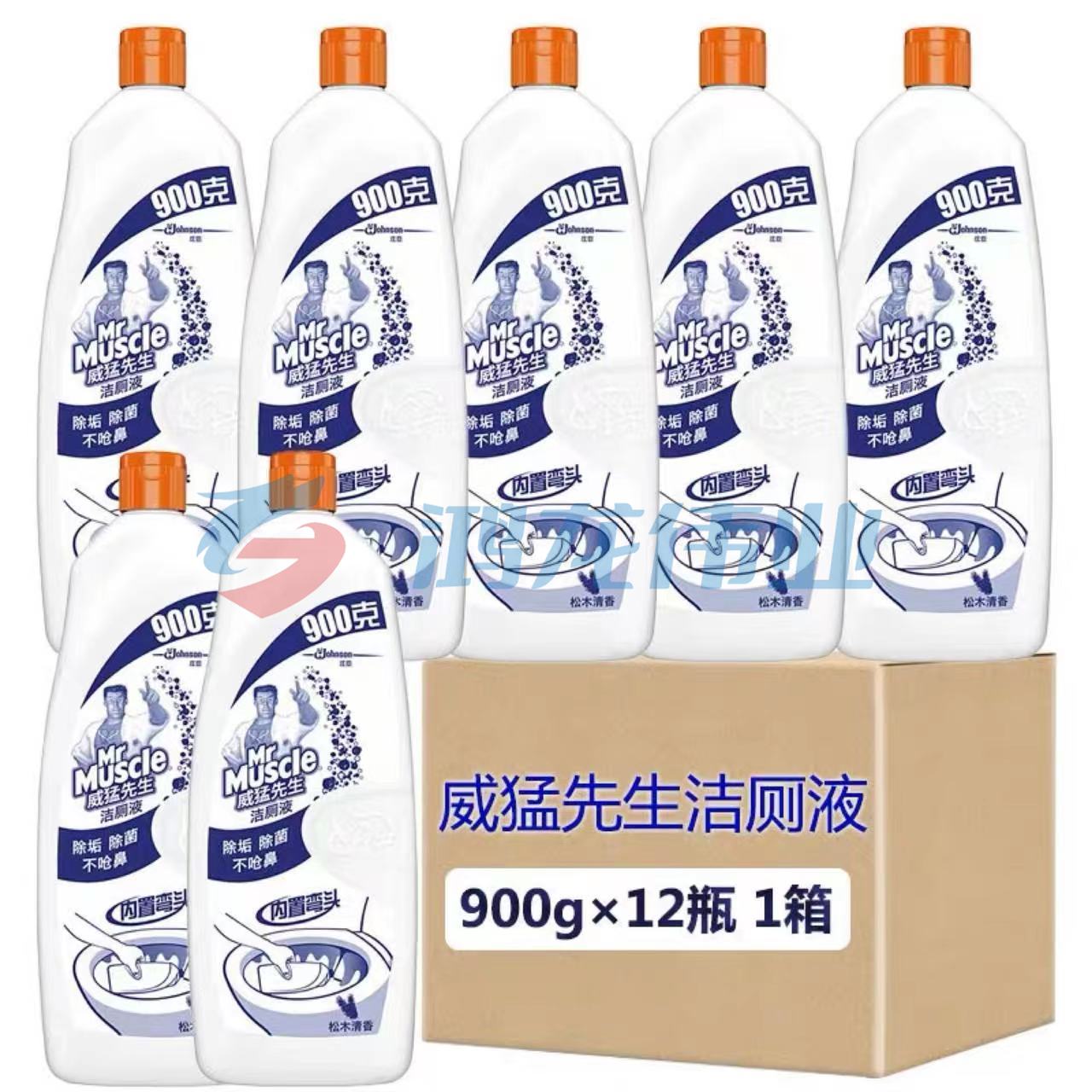 威猛先生 900ml*12瓶 洁厕灵（柑橘、松木随机发货）整箱 pcyg-230103135124