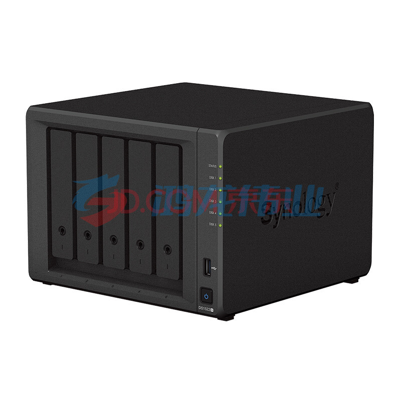群晖（Synology）DS1522  搭配3块群晖 Plus系列 HAT3300 12TB硬盘 套装 pcyg-231109182252