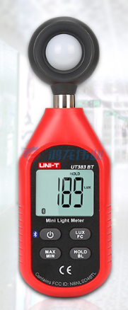 优利德 （UNI-T） 迷你照度计蓝牙版光度计照度计 UT383BT 	pcyg-2022020922443