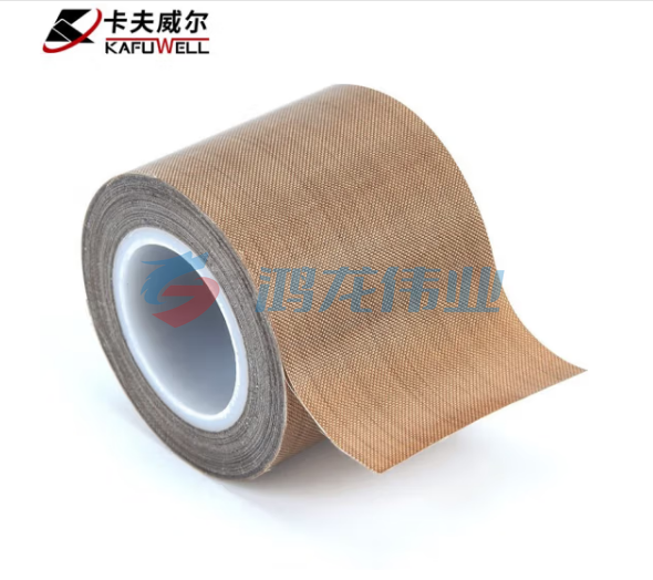 卡卡夫威尔特氟龙胶带耐高温电工胶布加厚阻燃隔热绝缘胶带50mm*10m TE3500